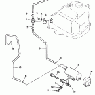XV 535 Fuel tank 2 (california model only)