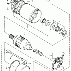 FZR 600R Стартер электрический