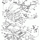FZR 600RA Обтекатель 1