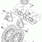 FZR 600 Передний тормозной суппорт