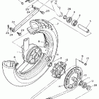 FZR 400S Заднее колесо