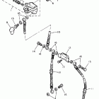 YX 600 Главный тормозной цилиндр,передний