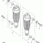 YX 600 Амортизаторы задние