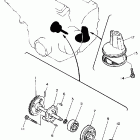 FZR 600RA Масляный насос