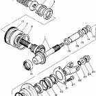 XV1100AC/XV1100A Промежуточный ведущий вал