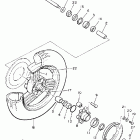 XVZ 1300 Заднее колесо