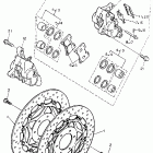 FZR 600R Передний тормозной суппорт