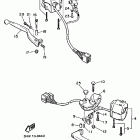 FZR 600 Рулевые переключатели