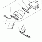 XV 250 Фонарь задний