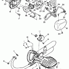 XV 535 Выхлопная система