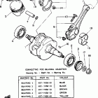 XV1100AC/XV1100A Коленчатый вал и Поршень