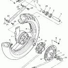 FZR 400 Заднее колесо