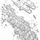 FZR 1000 Головка цилиндра