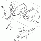 Virago 750 Фонарь задний