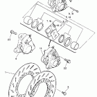 YX 600 Передний тормозной суппорт