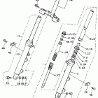 YX 600 Передняя вилка