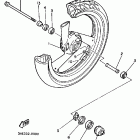FZR 600 Переднее колесо