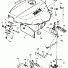 FZR 1000 Топливный бак