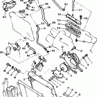 VMX12A/VMX12AC Радиатор и Патрубки