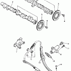 FZR 600RA Цепь механизма газораспределения