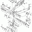 XT 600E Бугель (задний рычаг)