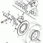 VMX12 V-MAX Задний суппорт тормозной