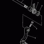 YZ 250WR Вал переключения