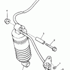 XVZ 1300 Амортизаторы задние