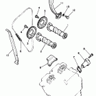 XT 350 Цепь механизма газораспределения