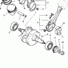 XV1100W/XV1100WC Коленчатый вал и Поршень