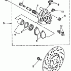 YSR 50 Передний тормозной суппорт