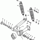 Virago 750 Подвеска задние амортизаторы