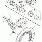 FZR600R Задний суппорт тормозной
