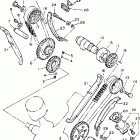 XV1100W/XV1100WC Цепь механизма газораспределения