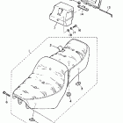 Virago 750 Сидение