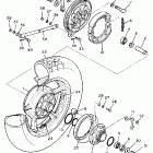 Virago 750 Заднее колесо