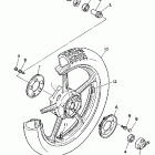 XV 1100 Переднее колесо