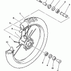 YZ 250 Переднее колесо