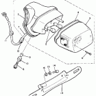 Virago 750 Фонарь задний
