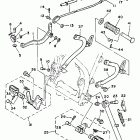 XT 350 Подножка