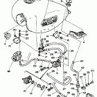 XV 250 Топливный бак  (только шт. Калифорния)
