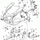 FZR1000 Обтекатель 1