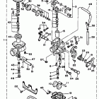 XT 350 Карбюратор (только шт. Калифорния)