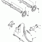 FZR600R Цепь механизма газораспределения
