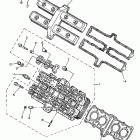 FZR 400S Головка цилиндра
