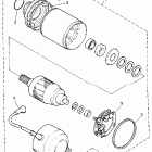 FZR1000 Стартер электрический