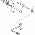 XT 600 Вал переключения