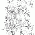 FZR 400S Топливный бак
