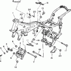 XV1100W/XV1100WC Рама