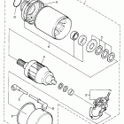 FZR600R Стартер электрический